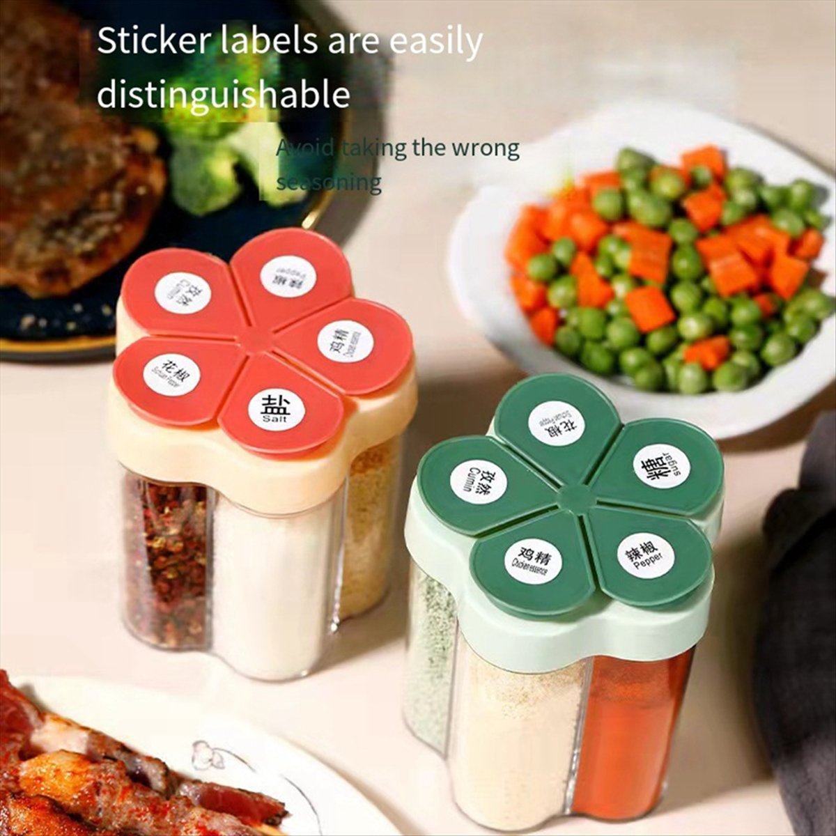 Kitchen Gadgets Popular - 【ПОПУЛЯРНЫЙ ХИТ】Набор контейнеров для специй: банки,
