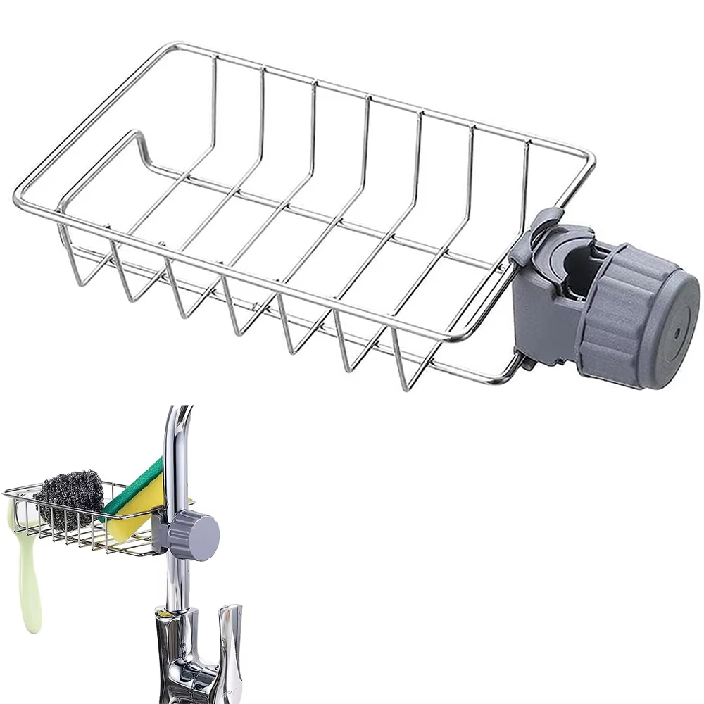 Kitchen Gadgets Storage Ideas - Органайзер для кухонной раковины: гибкий держатель