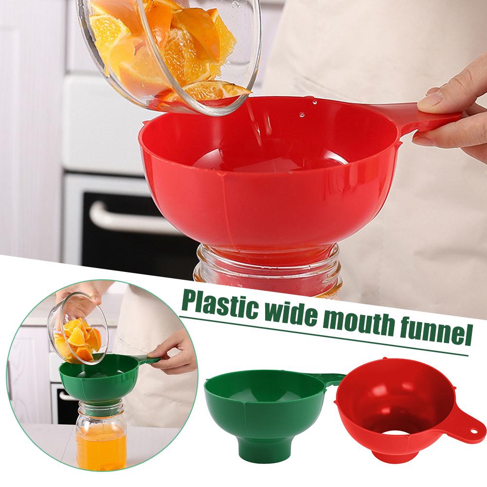Kitchen Gadgets Popular - Широкогорлая пластиковая воронка для салатных заправок