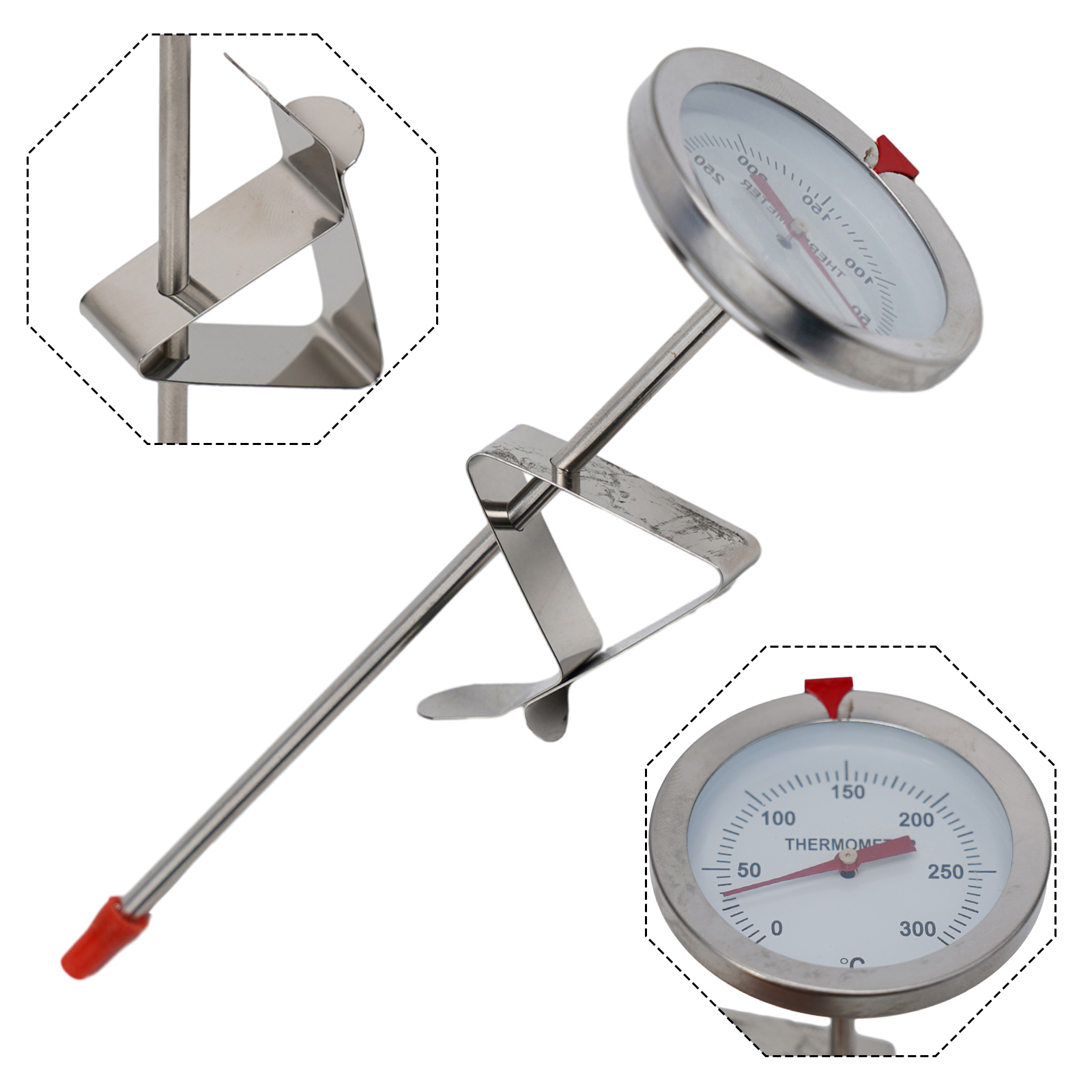 Kitchen Gadgets For Cooking - Зонд из нержавеющей стали, термометр, кухонные