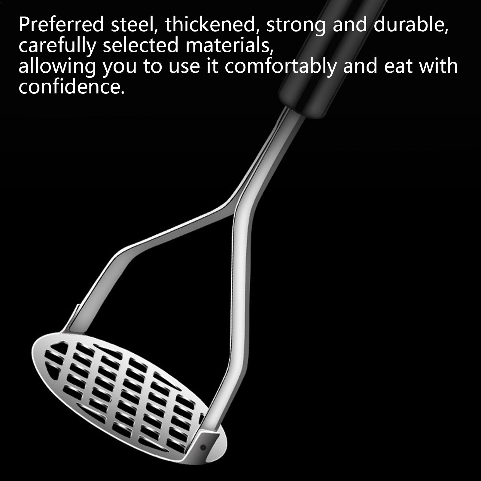 Kitchen Gadgets Men - Ручная толкушка для картофеля из нержавеющей