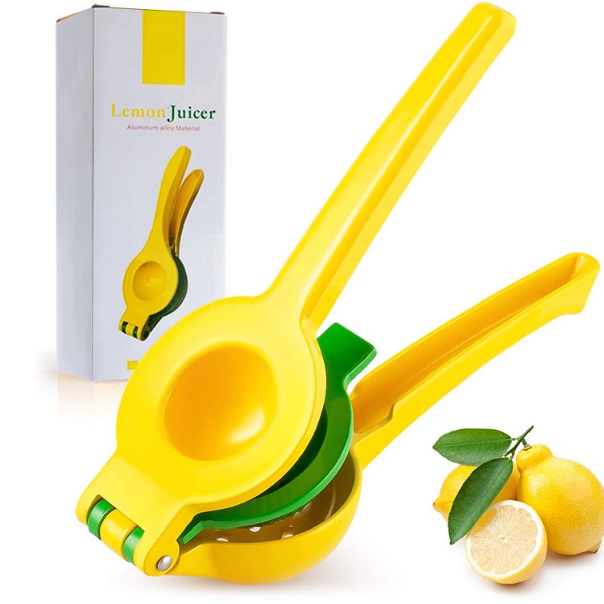 Citrus Lemon Squeezer - Металлическая ручная соковыжималка для цитрусовых, сверхмощная,
