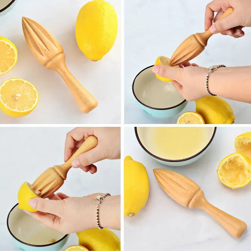 1 шт., деревянная соковыжималк – обзор и цена Citrus Lemon Squeezer