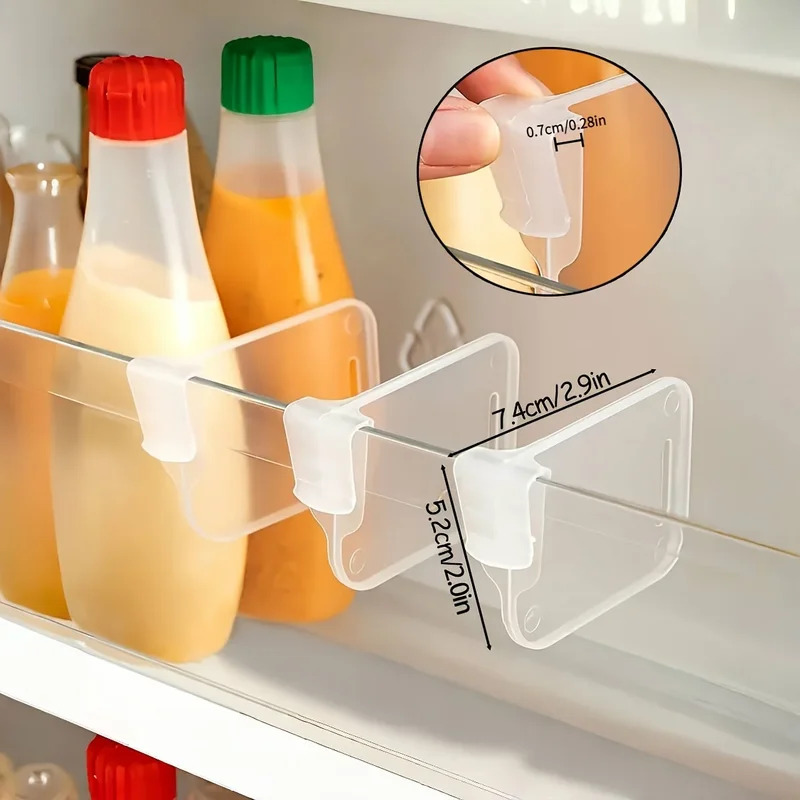8/16/24 шт. прочные прозрачные – обзор и цена Kitchen Gadgets Storage Ideas