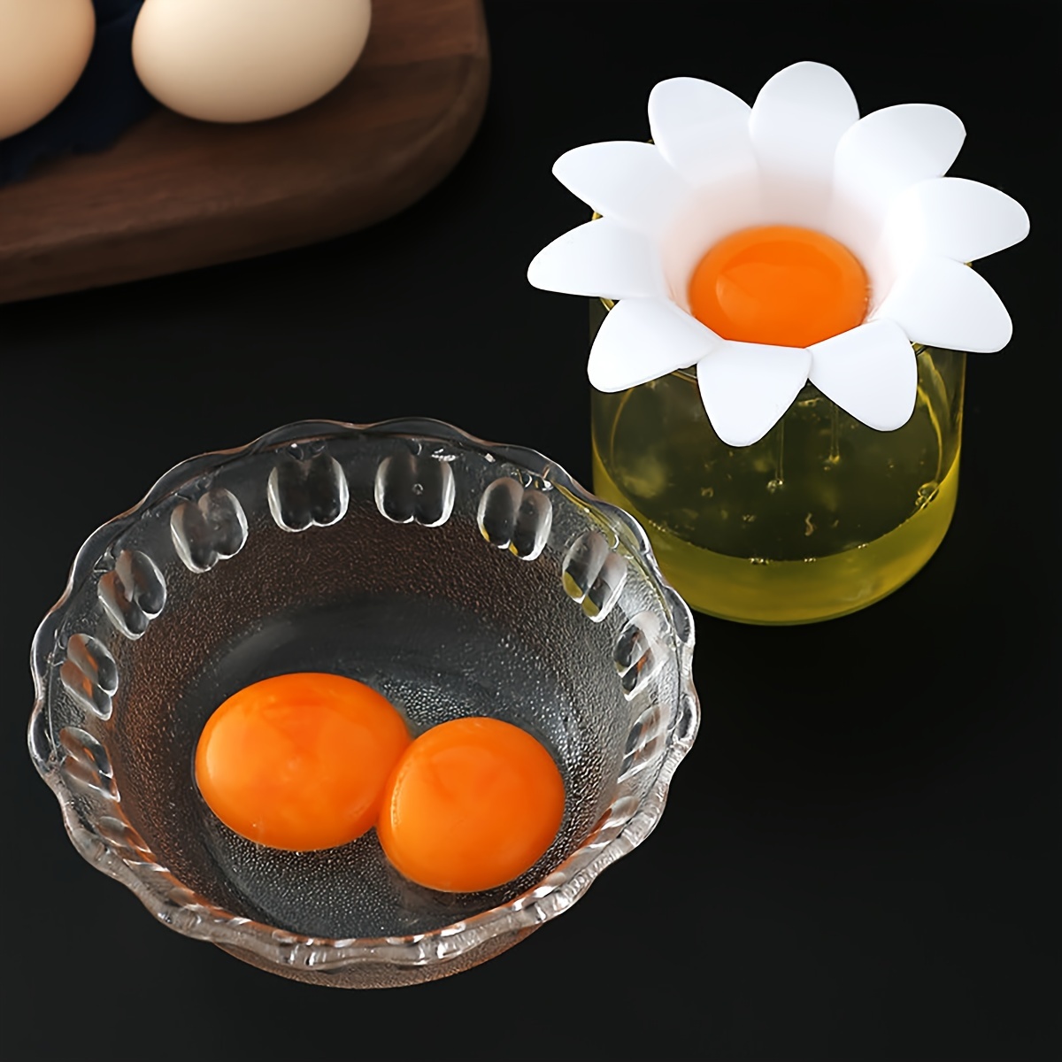 1 шт./милый цветочный дизайн,  – обзор и цена Egg Separator Tool