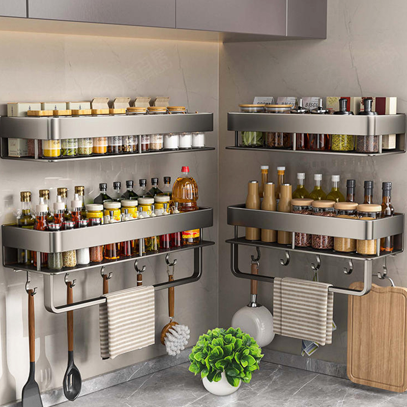 Алюминиевая кухонная полка-орг – обзор и цена Kitchen Gadgets Storage Ideas