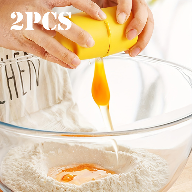 1/2 шт., сепаратор для яичной  – обзор и цена Egg Separator Tool