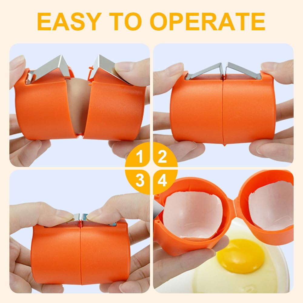 1/2 шт., сепаратор для яичной  – обзор и цена Egg Separator Tool